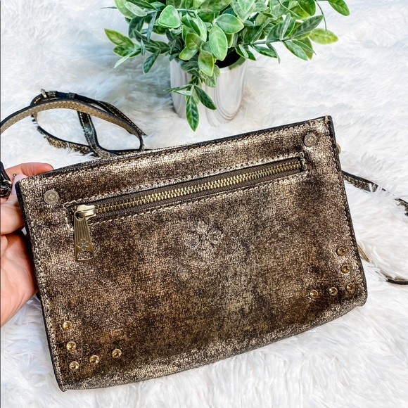 Patricia Nash Turati Small Metallic Crossbody Bag